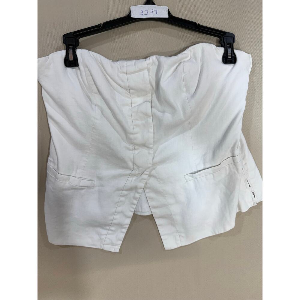 A.L.C. Renee white strapless Top size 10 - Picture 2 of 5